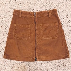 Madewell corduroy skirt